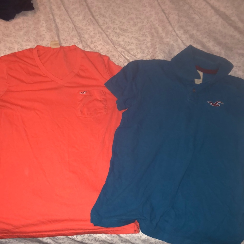 2 Hollister Shirts Size Large